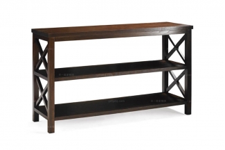 高端美式家具實木沙發背幾