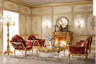 Andrea Fanfani 高端時尚法式布藝沙發套組