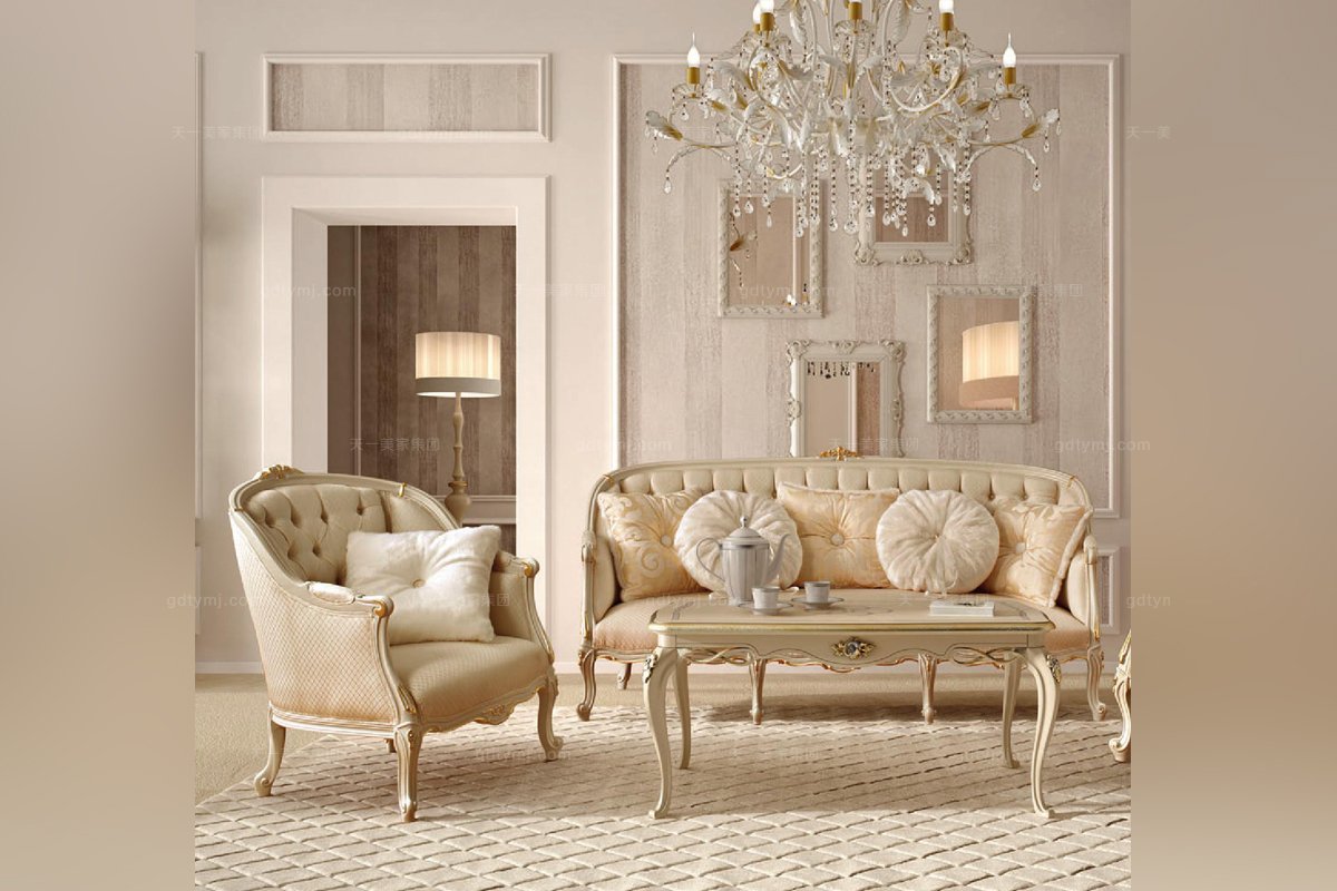 SIGNORINI&COCO歐式客廳布藝沙發