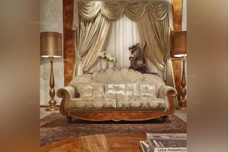 SIGNORINI&COCO歐式高端布藝二人位沙發