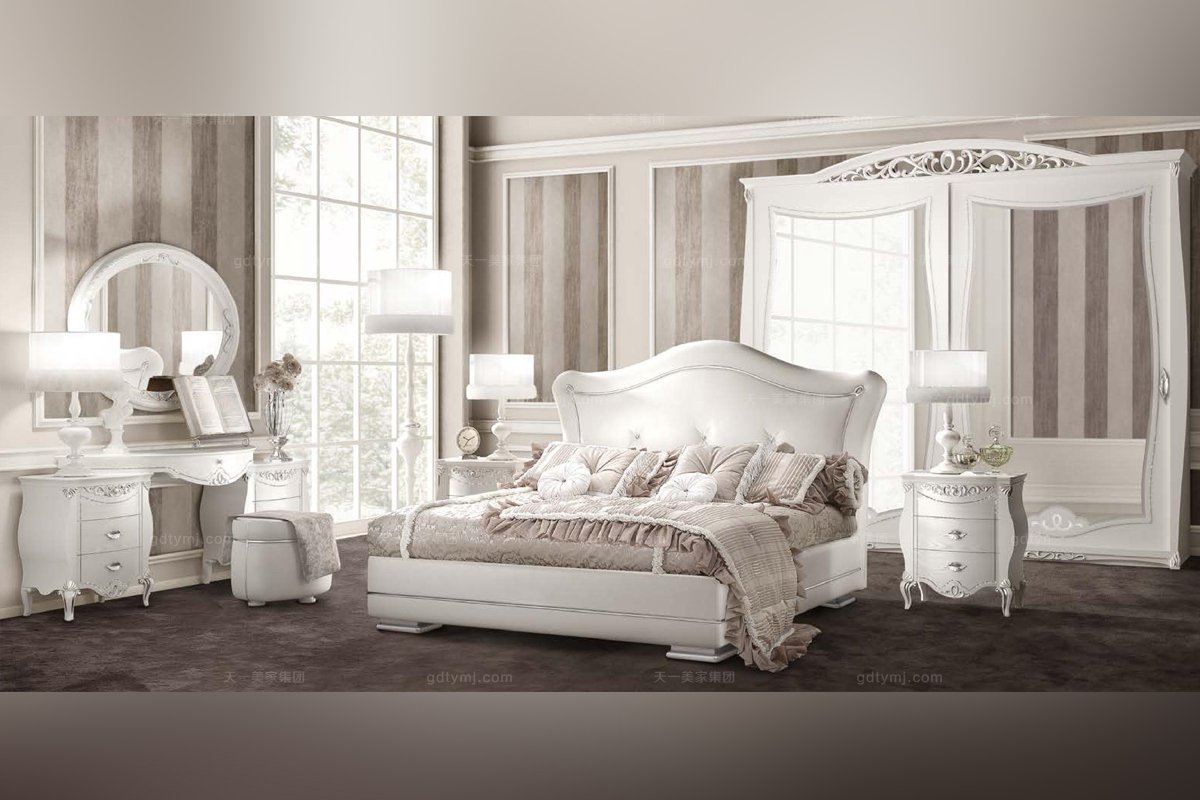 星級酒店家具定制臥室床
