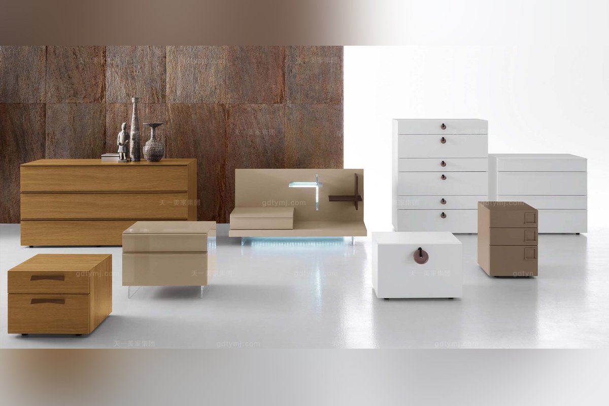 Presotto后現代床頭柜系列