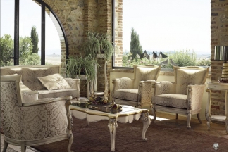  Volpi 意大利進口高端時尚法式別墅會所布藝沙發