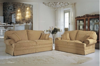 Pigoli 皮溝里素色布藝實木沙發客廳系列