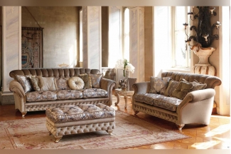 Pigoli 皮溝里素色布藝實木沙發圖片客廳系列