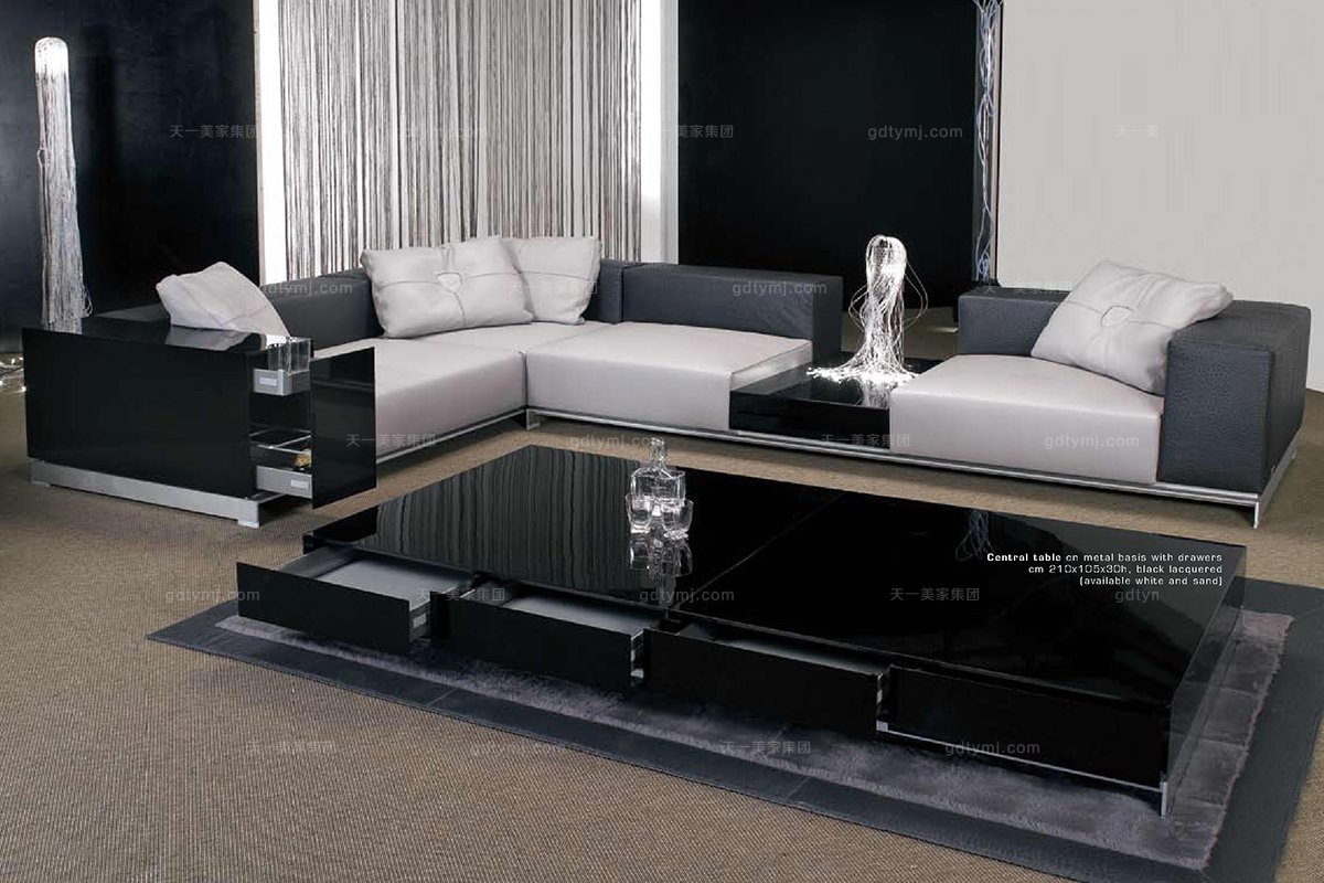 高端時尚現(xiàn)代意大利進口蘭博基尼系列轉(zhuǎn)角沙發(fā)