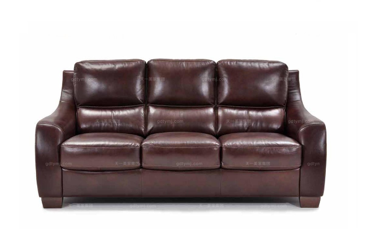 高端時尚現(xiàn)代意大利進口真皮三人沙發(fā)