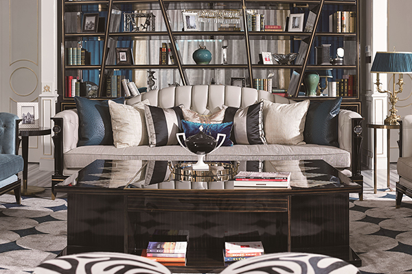 高端現(xiàn)代輕奢沙發(fā)實木客廳沙發(fā) 黑檀木皮拼花真皮沙發(fā)組合四人沙發(fā)