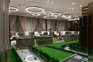 廣東湛江樂基房產集團后現代售樓處活動家具工程案列！