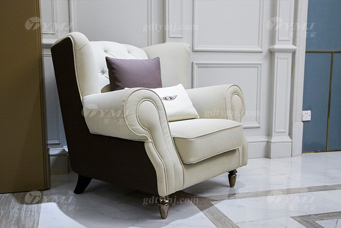 輕奢現代家具高端奢華別墅會所家具品牌米色時尚單位沙發單位沙發