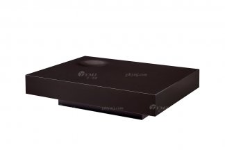 意式極簡風格高端別墅家具現代輕奢時尚客廳鉑藍幻影+勃艮弟紅烤漆茶幾