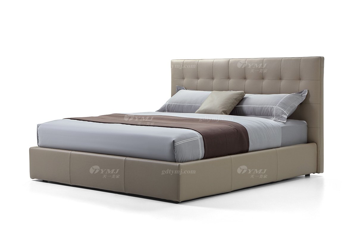 極簡風格意式品牌高端別墅會所家具現代簡約大氣婚床BB1909-18大床