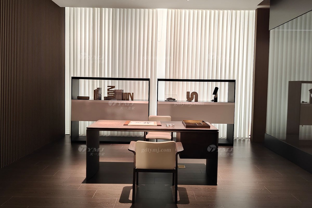 意式極簡風格家具時尚創意莫蘭迪灰亮光+槍黑金書架置物架BRG159書架場景