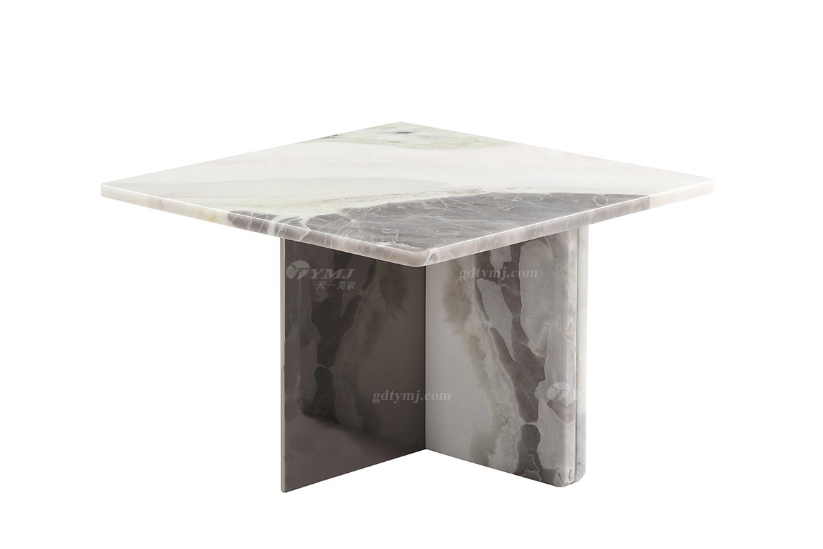  意式雅奢風格家具高端別墅會所家具簡約高級天然大理石茶幾LT2209茶幾1