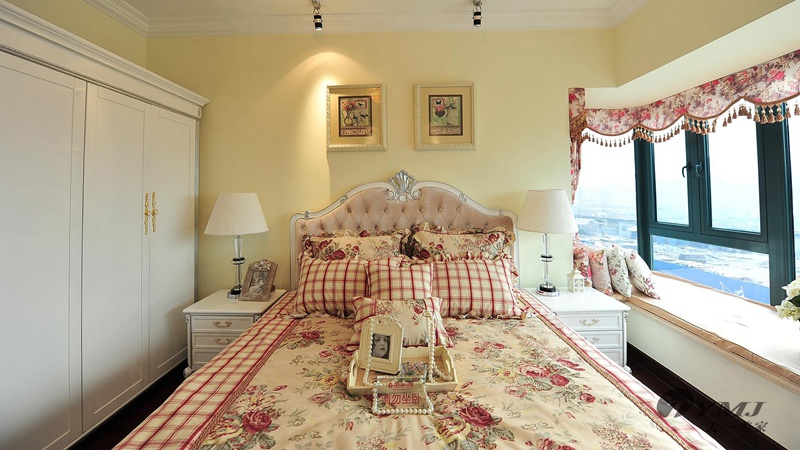 【天一美家案例】濟南恒大田園風(fēng)格樣板房-軟裝工程