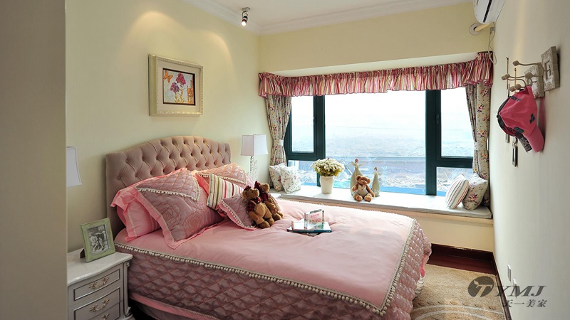 【天一美家案例】濟南恒大田園風(fēng)格樣板房-軟裝工程