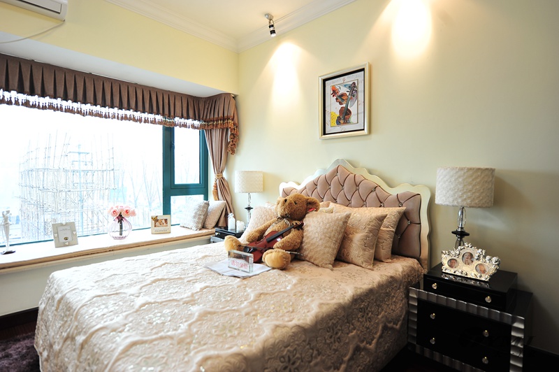 【天一美家案例】濟南恒大田園風(fēng)格樣板房-軟裝工程