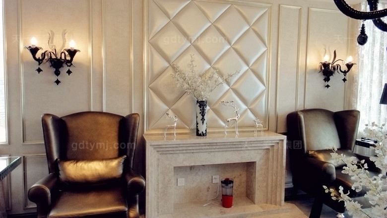 高檔現代風客廳1