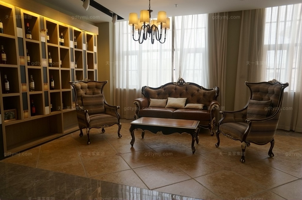 奢華新古典風休息區6