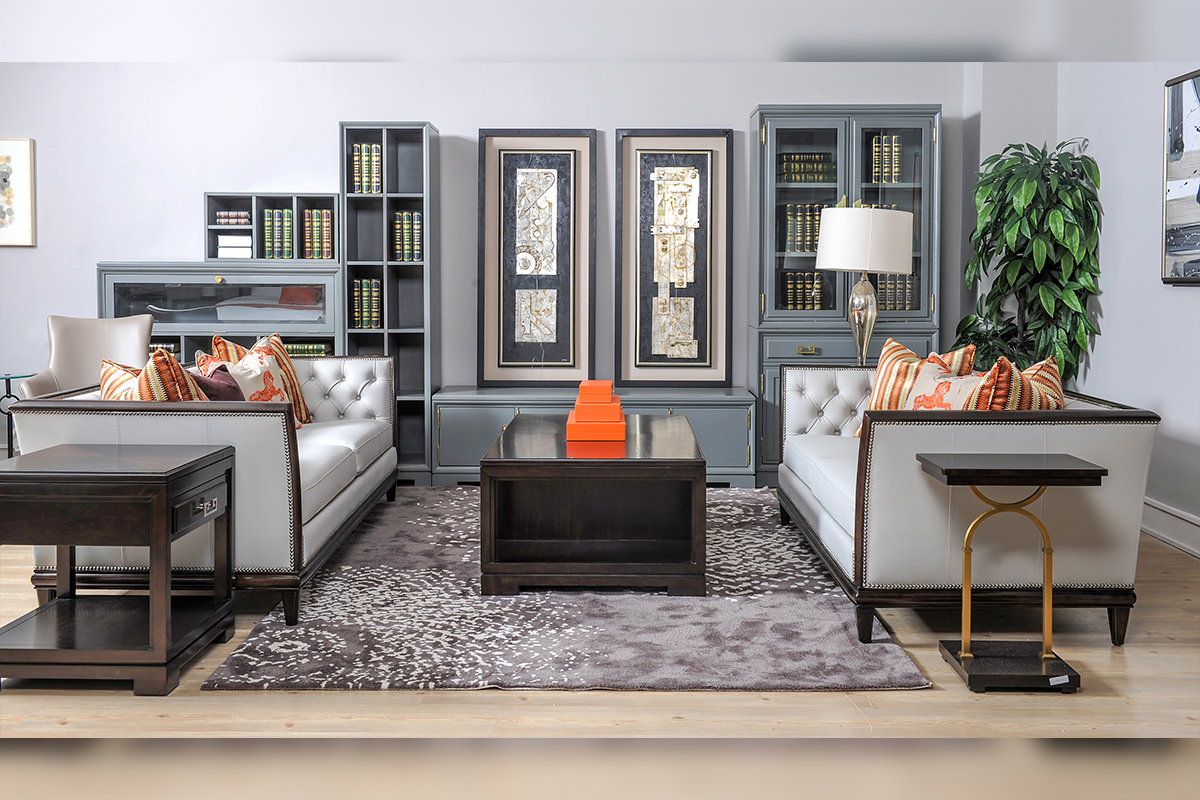 極簡奢風格客廳沙發