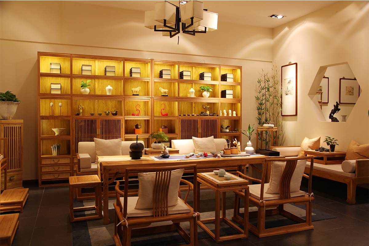 高檔實木布藝沙發