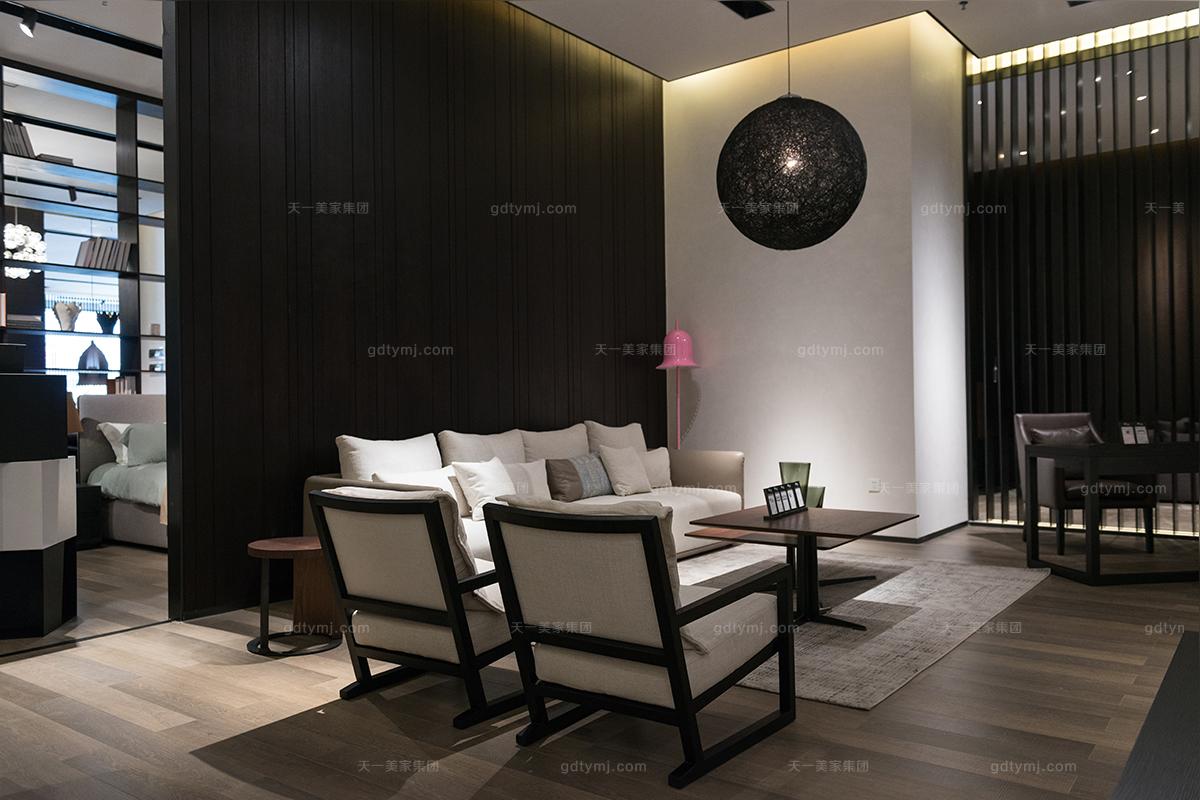 天一美家簡奢客廳沙發