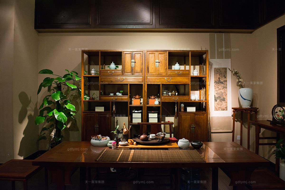 簡奢風格新中式書房家具書桌椅