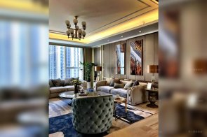 后現代輕奢主義樣板房(家具、軟裝)-邯鄲鑫公館工程案例賞析!