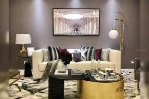 現代輕奢樣板房家具、軟裝工程案例--陜西漢中中青·凱旋門項目完美收官!