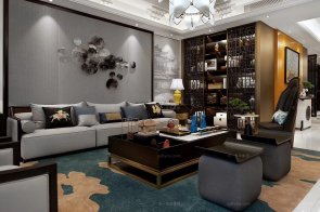 鉑宮后海樣板間--現(xiàn)代簡(jiǎn)約、新中式混搭、現(xiàn)代輕奢家具、軟裝案例賞析!