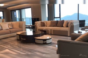 意大利進(jìn)口高檔時(shí)尚輕奢杭州江景別墅平層家具客戶案例展示!