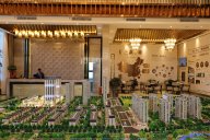 現(xiàn)代輕奢售樓部家具、軟裝飾品工程--信陽榮盛華府項目案例現(xiàn)場展示！