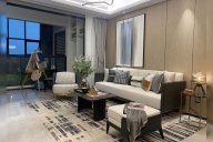 高檔現代輕奢樣板間家具、軟裝飾品工程--振興.興和城樣板間項目案例展示！