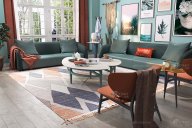 這樣的融合當代藝術元素的后現代輕奢沙發，你見過沒有？