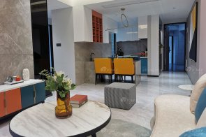 【天一美家樣板間新作】惠州云海花園現代簡約時尚家具工程項目案例！