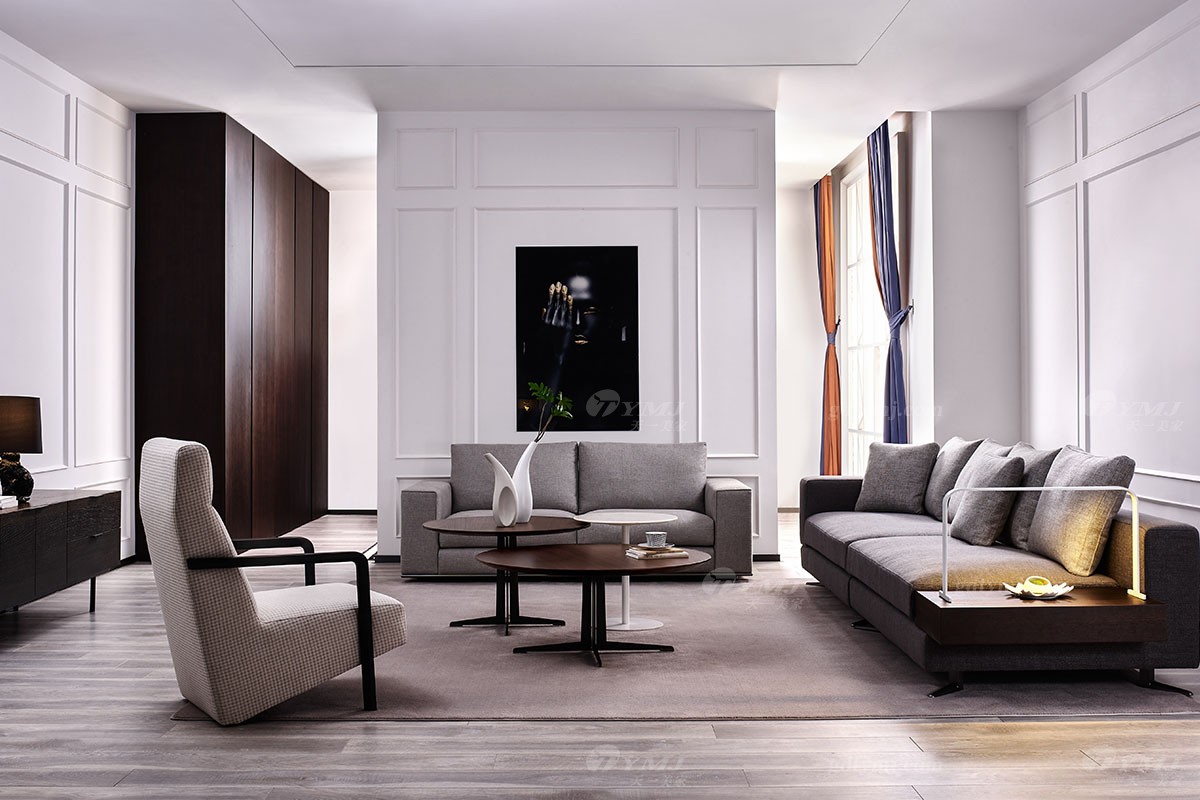 現代極簡客廳沙發組合