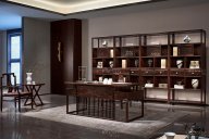 何須羨“西風”，新中式紅木書房家具風格，濃濃的中式韻味之美！