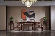 新中式風格紅木家具，傳統與時尚兼容并蓄，彰顯當代東方貴族雅致奢華！