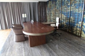 【天一美家】深圳儲能大廈辦公、會所家具現代輕奢風格項目工程案例擺場完工