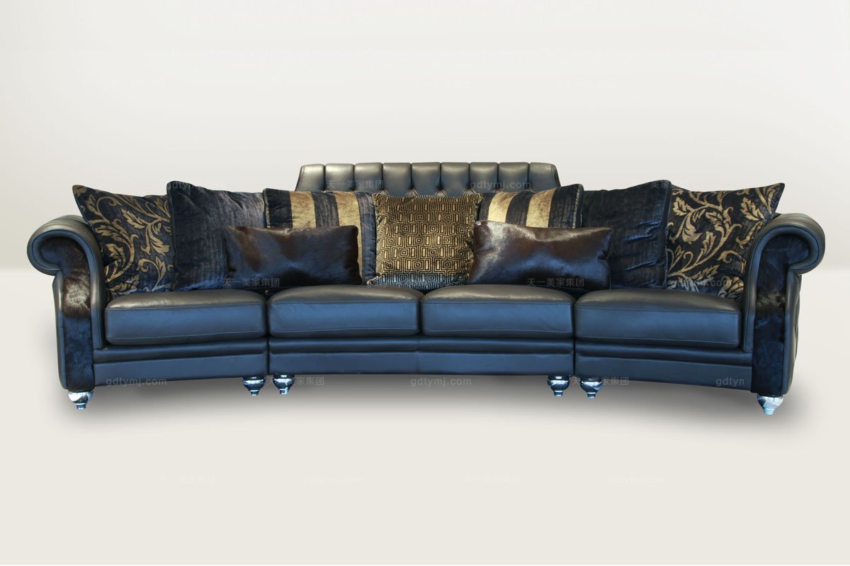 高檔歐式皮質沙發