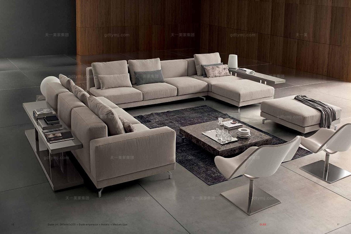 意大利進口拼接沙發