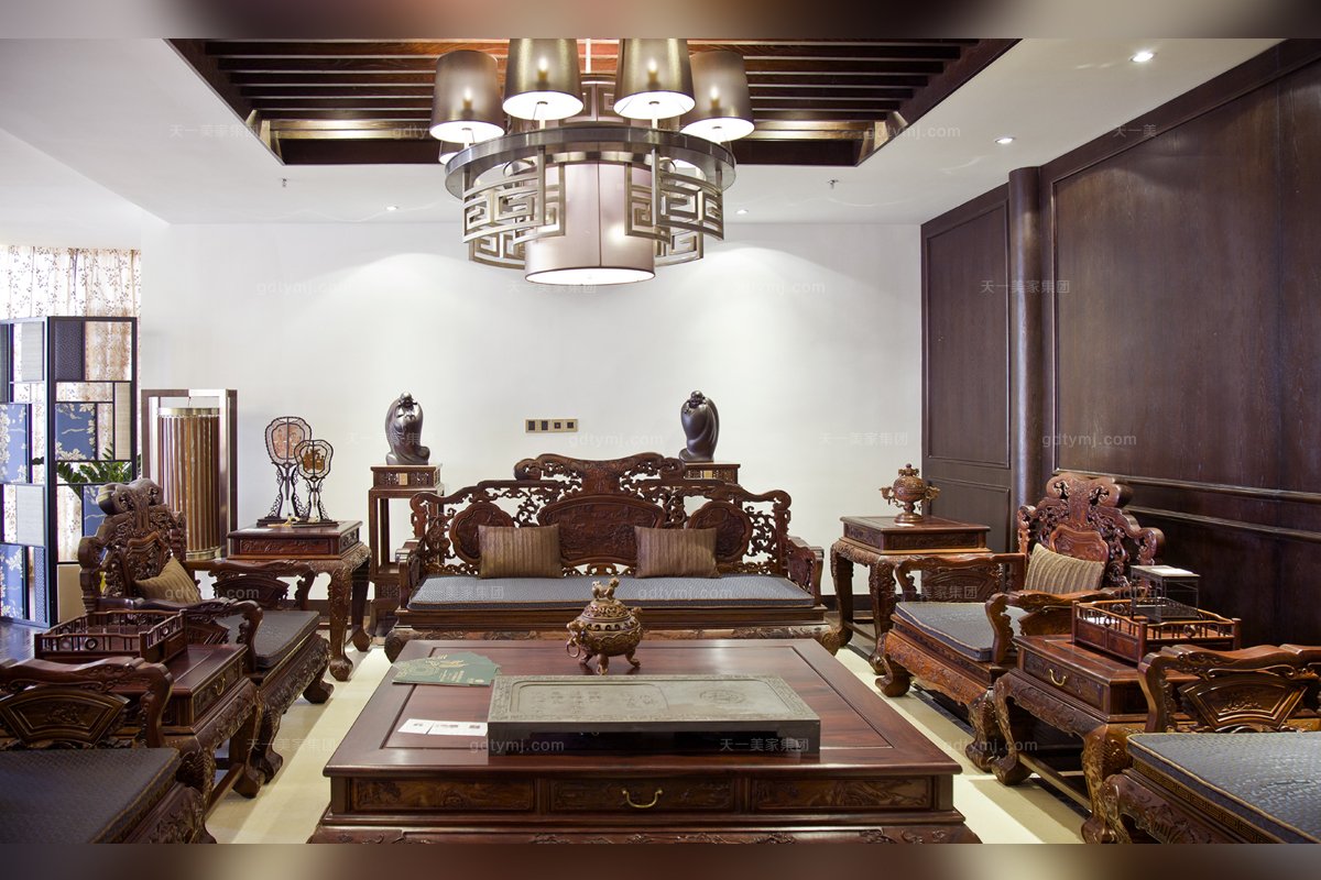 天一會紅木客廳沙發