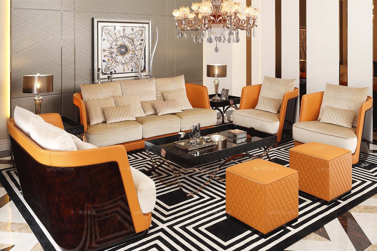 后現代客廳沙發