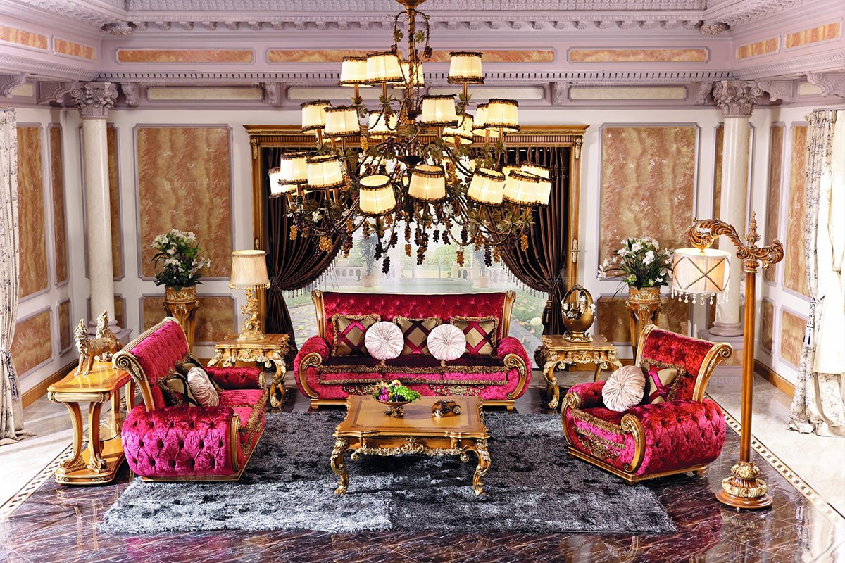 高檔歐式沙發組合